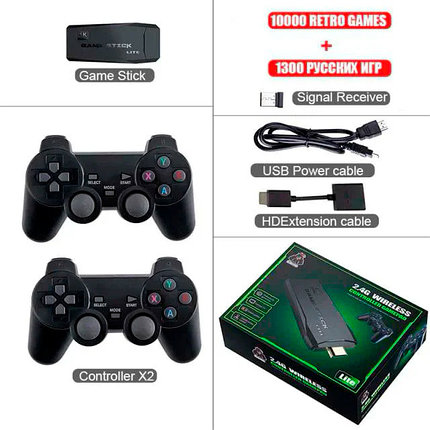Игровая приставка + 2 джойстика Game Stick Lite 64 ГБ, фото 2
