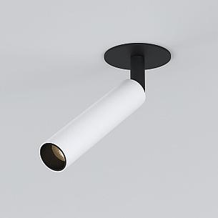 25027/LED 5W 4200K белый/черный Встраиваемый светодиодный светильник Diffe, фото 2