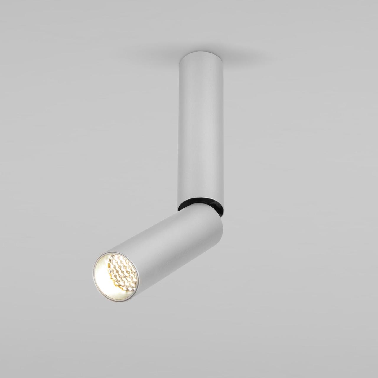 25029/LED 6W 4200K Накладной светодиодный светильник Pika серебро - фото 1 - id-p201798514