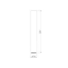 25030/LED 6W 4200K Накладной светодиодный светильник Pika чёрный, фото 2