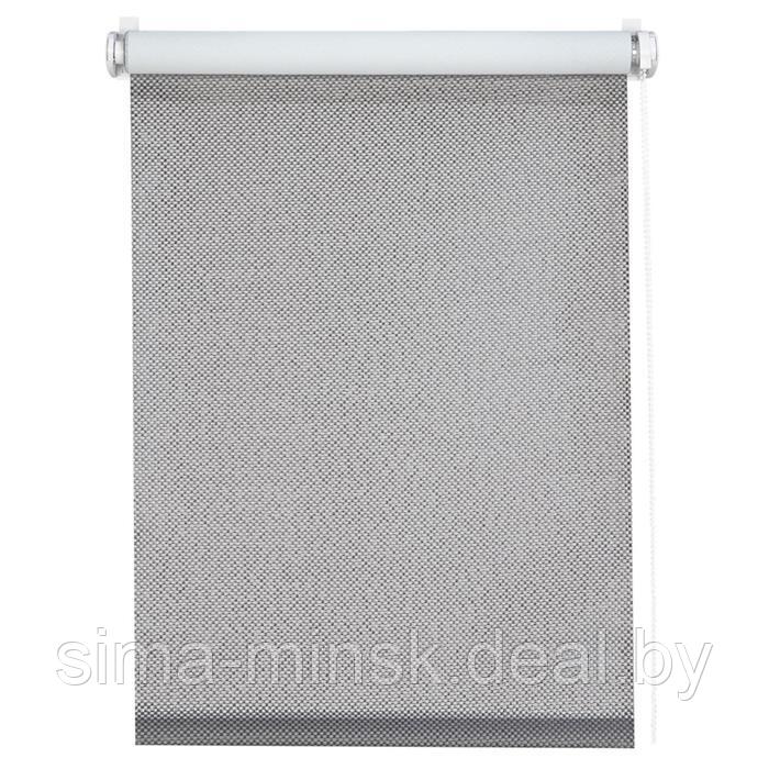 Рулонная штора блэкаут «Сканди», 70х160 см, цвет серый - фото 1 - id-p201800377