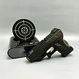 Уценка Будильник - мишень, часы Gun Alarm Clock 3 в 1 Черный, фото 10