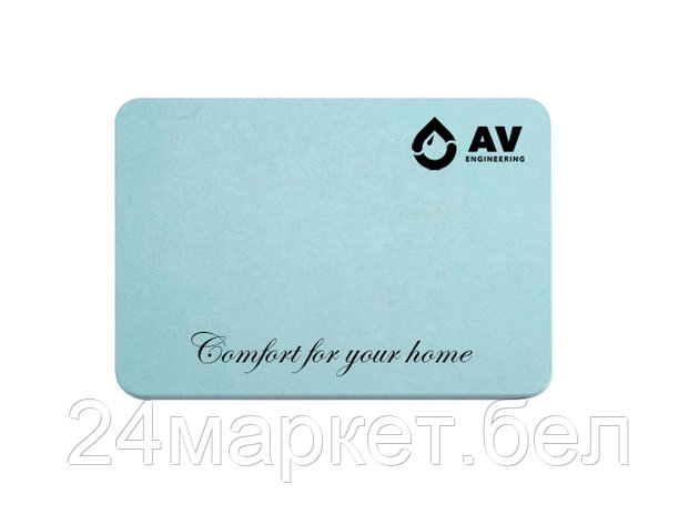 AV Engineering Коврик для ванной диатомитовый (бирюзовый), 60 х 40 см, AV Engineering, фото 2