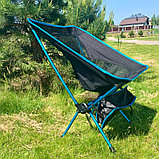 Стул туристический складной Camping chair для отдыха на природе Оранжевый, фото 9