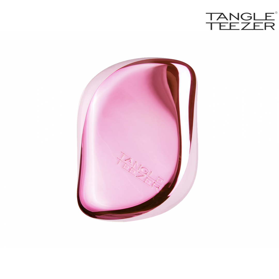 Расческа Tangle Teezer Compact Styler Baby Pink Chrome