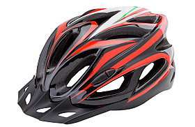 Шлем Stels FSD-HL022 чёрно-красный, 58-60 см