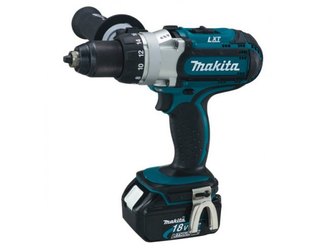 Аккум. дрель-шуруповерт MAKITA DDF 451 RFE в чем. (18.0 В, 2 акк., 3.0 А/ч Li-Ion, 3 скор., 80 Нм, шурупы до - фото 1 - id-p201803579