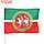 Флаг Татарстана, 90 х 135, полиэфирный шелк, без древка, фото 2