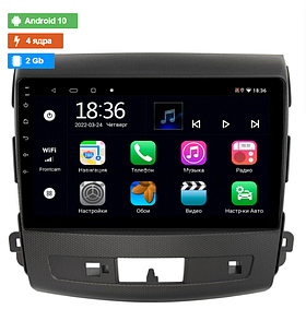 Штатная магнитола Peugeot 4007 (2007-2012) OEM MT9-004-1 без Rockford 2/32 Android 10 CarPlay