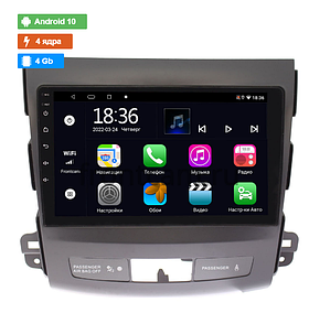 Штатная магнитола Peugeot 4007 (2007-2012) OEM PX609-004-1 без Rockford на Android 10 (4/64, DSP, IPS)