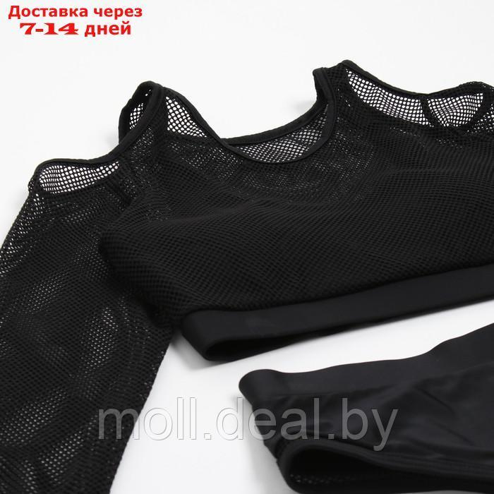 Купальник женский"Sport" раздельный MINAKU цвет чёрный, размер 44 - фото 2 - id-p201774944