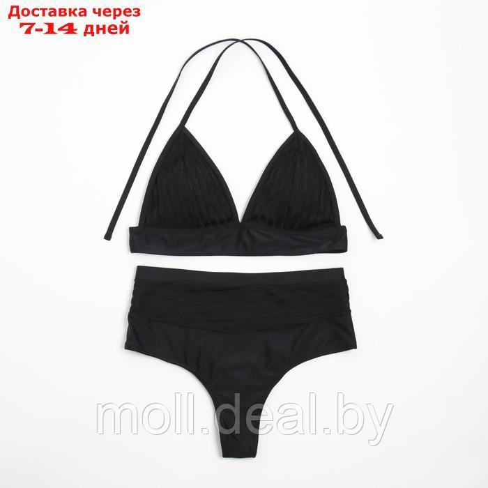Купальник женский "Sport" раздельный MINAKU цвет чёрный, размер 48 - фото 10 - id-p201774950