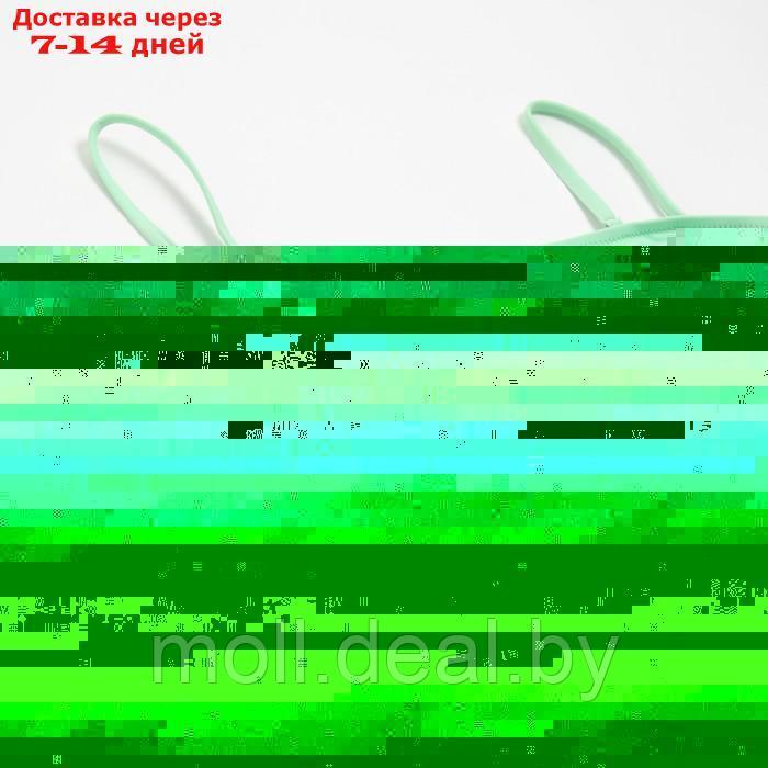Купальник женский раздельный с лифом бандо MINAKU цвет зелёный, размер 42 - фото 2 - id-p201774954