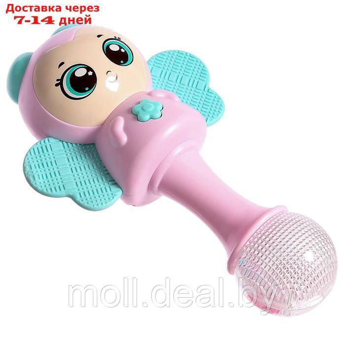 Музыкальная игрушка "Милый малыш", русская озвучка, свет, цвет розовый - фото 2 - id-p201777989