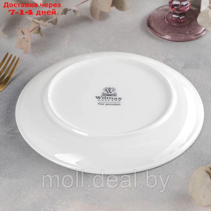 Тарелка десертная Olivia Pro, d=20 см, с утолщённым краем, цвет белый - фото 3 - id-p201775018