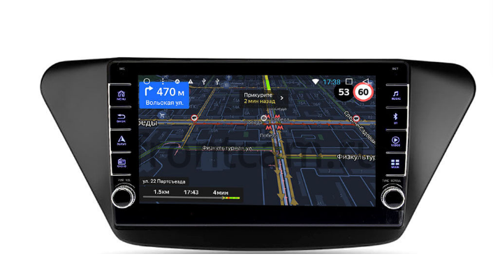 Магнитола в штатное место Lifan X50 2015-2018 OEM 2/32 на Android 10 CarPlay - фото 1 - id-p201806279