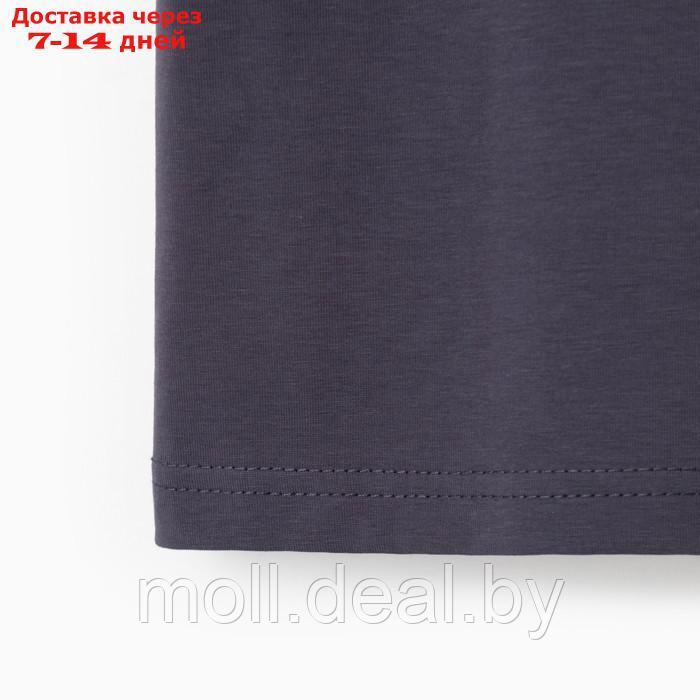 Пижама для мальчика (футболка, брюки) MINAKU цвет графит, рост 110 - фото 2 - id-p201774068