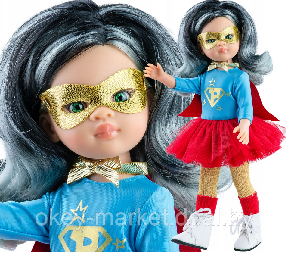 Кукла Paola Reina Супер Паола 32 см, 04655 - фото 4 - id-p201806283