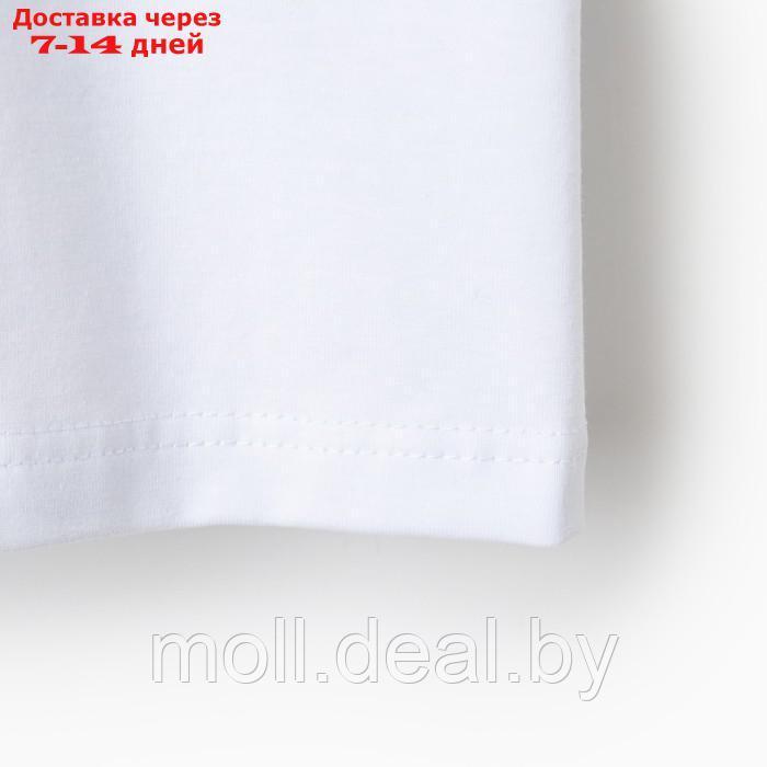 Комплект для мальчика (футболка, шорты) MINAKU цвет белый/графит, рост 98 - фото 10 - id-p201774084