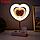 Ночник "Сердце" LED USB АКБ МИКС 7х15,5х30 см, фото 5
