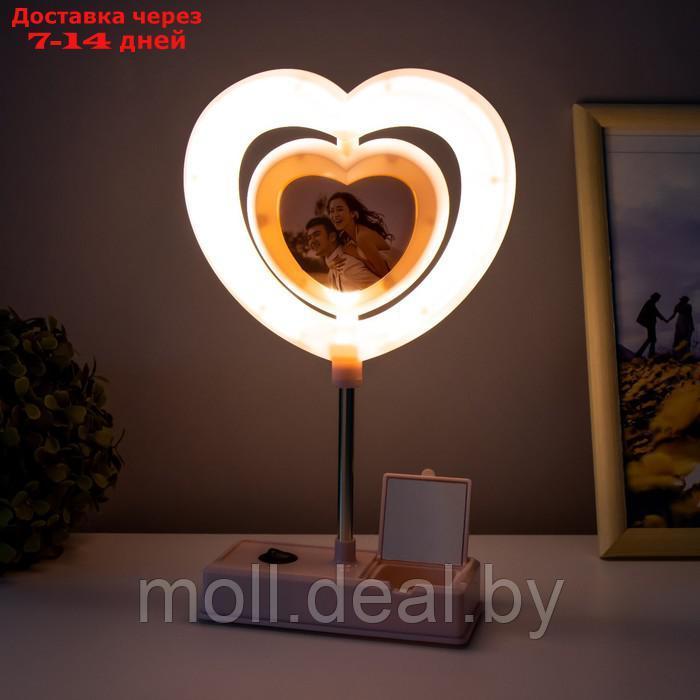 Ночник "Сердце" LED USB АКБ МИКС 7х15,5х30 см - фото 5 - id-p201773063