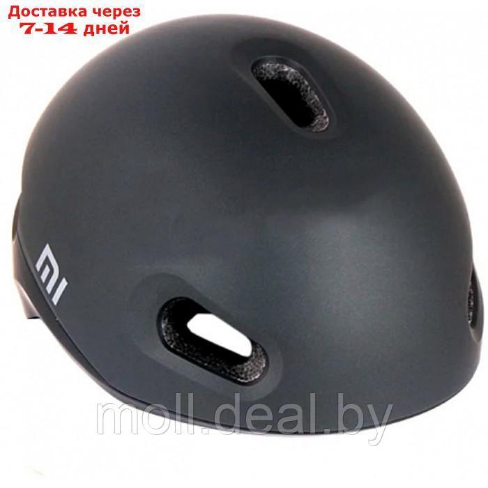 Шлем защитный Xiaomi Commuter Helmet (QHV4008GL), размер М, поликарбонат, черный - фото 3 - id-p201775176