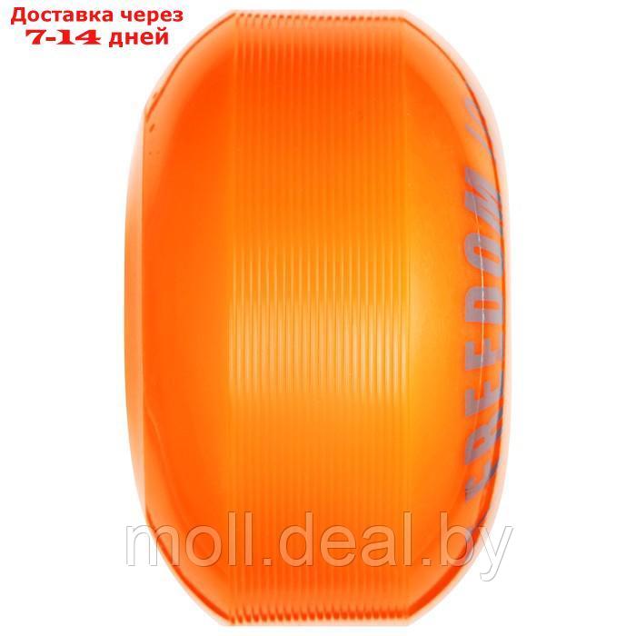 Колеса для скейтборда 52x32мм,100А, цвет оранжевый - фото 5 - id-p201777192