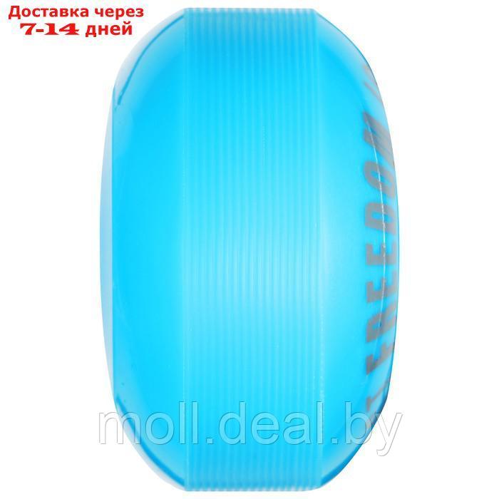 Колеса для скейтборда 52x32мм,100А, цвет синий - фото 5 - id-p201777197