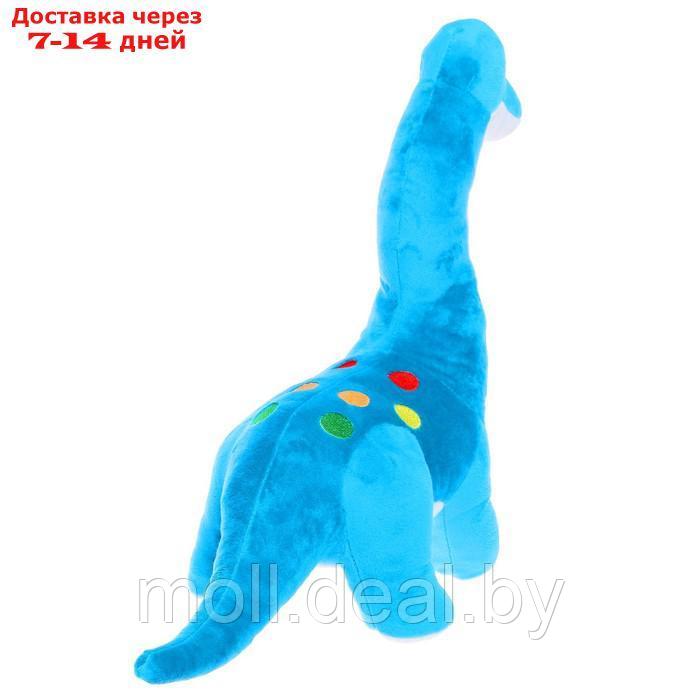 Мягкая игрушка "Динозавр Деймос", цвет синий, 33 см 090/33/171 - фото 4 - id-p201776254