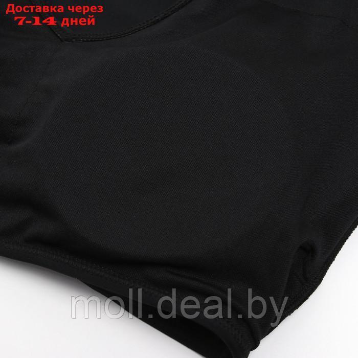 Купальник женский раздельный с длинными рукавами MINAKU цвет чёрный, размер 42 - фото 4 - id-p201777308