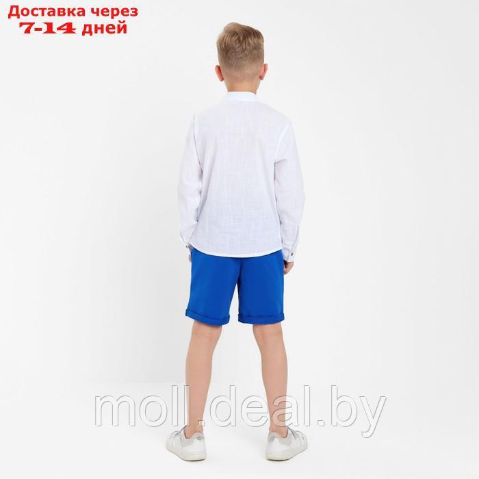 Шорты для мальчика MINAKU цвет синий, рост 110 - фото 3 - id-p201773426