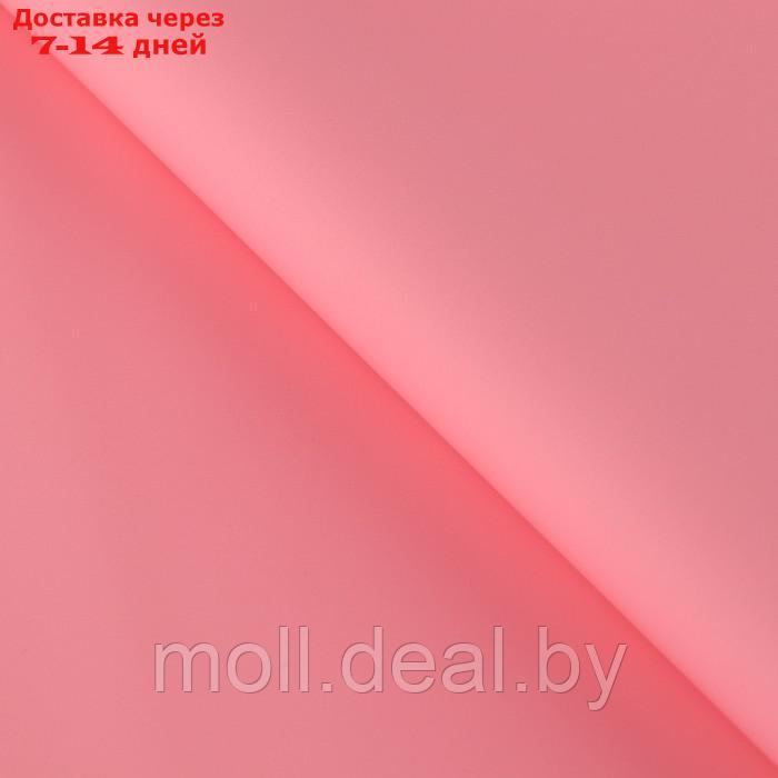 Пудровая пленка двусторонняя "Розовый+голубой" 50 мкм 0,5х9 м - фото 6 - id-p201774652