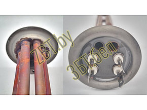 Тэн для водонагревателя (бойлера) Термекс WTH014TX (RF-64mm, 2000w(1300w+700w),(МЕДЬ) "RTQ", SpT066052,, фото 2