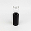 Бутылка стеклянная с силиконовой манжетой и бамбуковой крышкой Glass 500 мл, фото 4