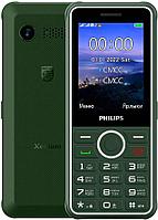 Кнопочный телефон Philips Xenium E2301 (зеленый)