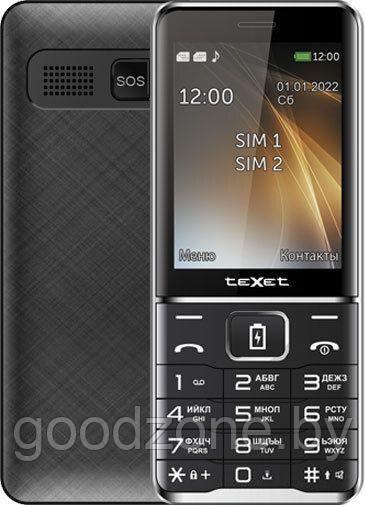 Кнопочный телефон TeXet TM-D421 (черный)