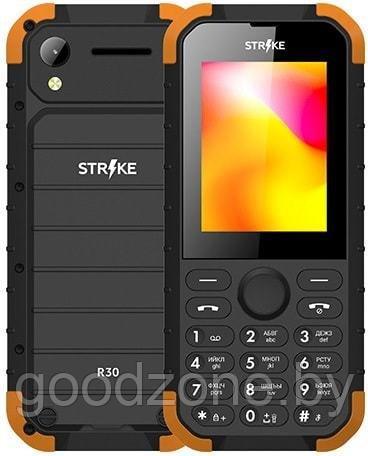 Кнопочный телефон Strike R30 (оранжевый)