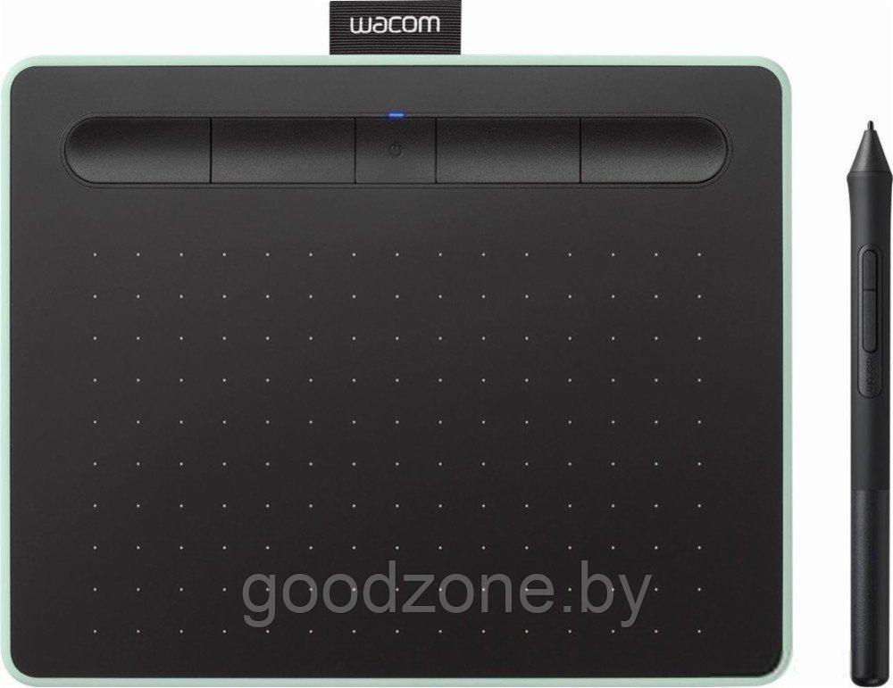 Графический планшет Wacom Intuos CTL-4100WL (фисташковый зеленый, маленький размер)