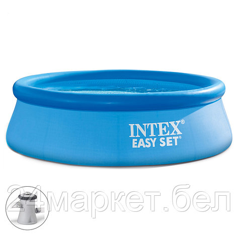 Бассейн надувной INTEX Easy Set (с фильтр-насосом), 366х76 см,28132NP Intex, фото 2