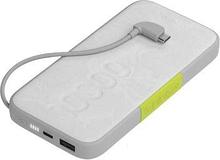 Внешний аккумулятор InfinityLab InstantGo Built-in USB-C 10000mAh (белый)