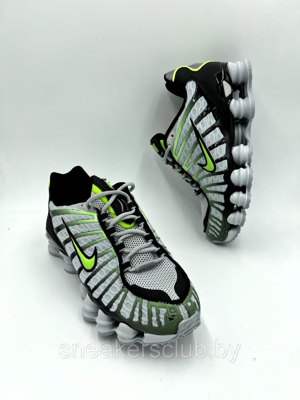 Кроссовки мужские Nike Shox серые/летние 44 - фото 1 - id-p224808809