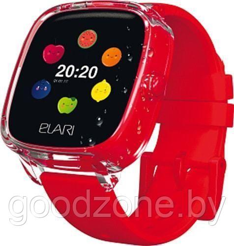 Умные часы Elari Kidphone Fresh (красный) - фото 1 - id-p201810202