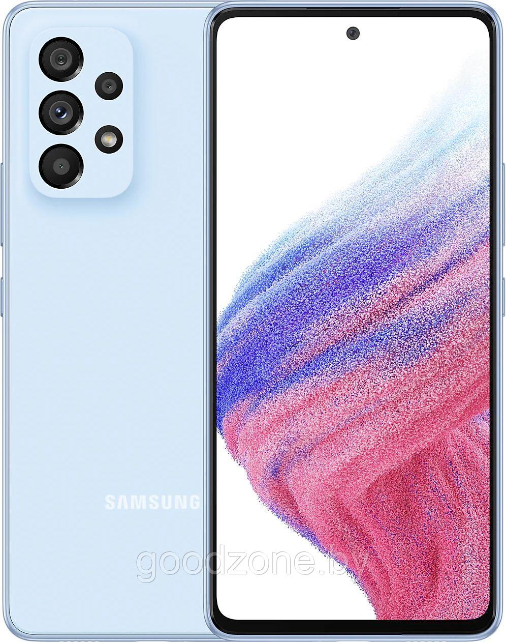 Смартфон Samsung Galaxy A53 5G SM-A536E 8GB/256GB (голубой)