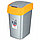 Контейнер для мусора Flip Bin 10L оранжевый, фото 6