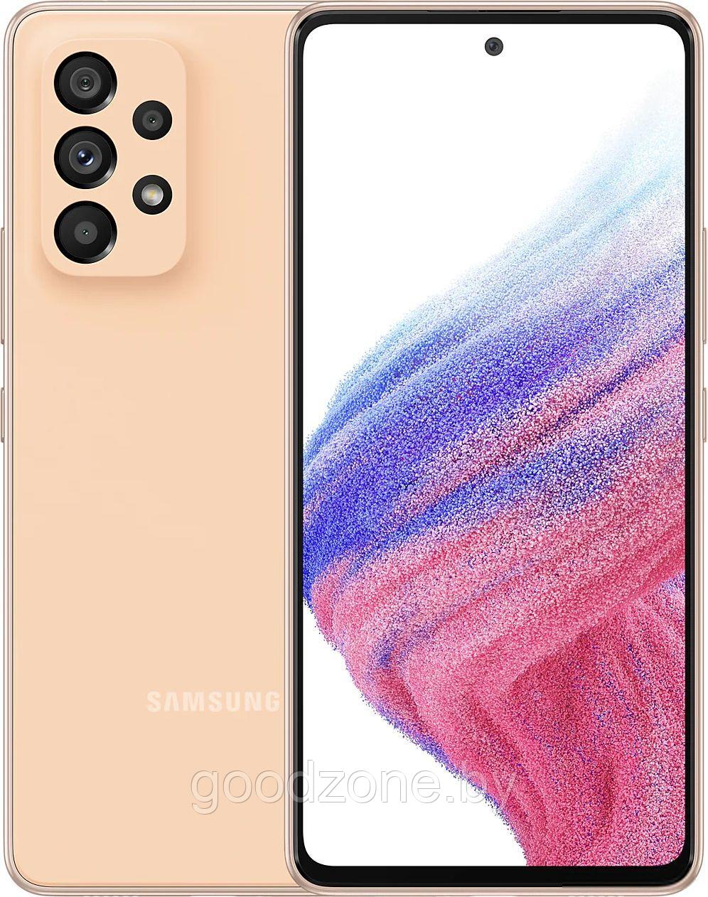 Смартфон Samsung Galaxy A53 5G SM-A536E 8GB/256GB (розовый)