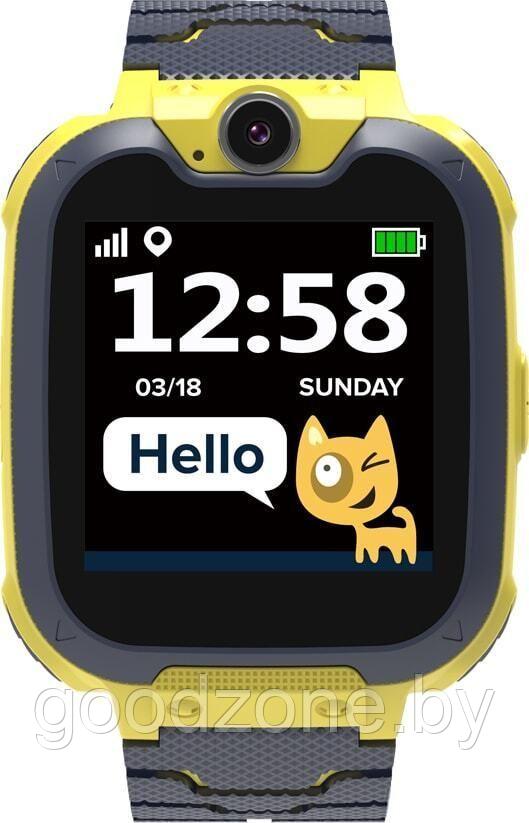 Умные часы Canyon Tony KW-31 (желтый/серый) - фото 1 - id-p201811506