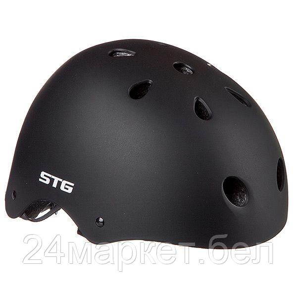 Шлем STG , модель MTV12, размер  XS(48-52)cm черный, с фикс застежкой.  Х89048