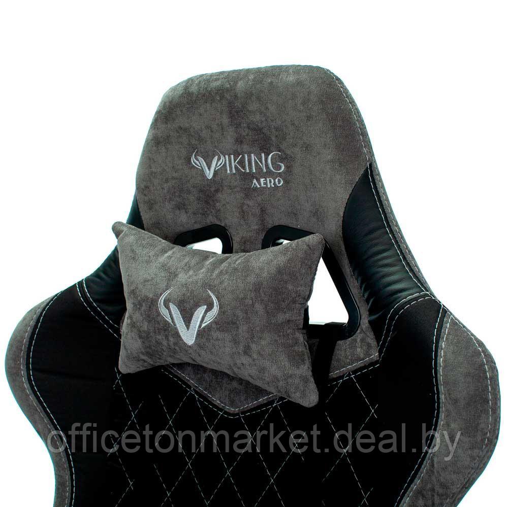 Кресло игровое Бюрократ "VIKING 7 KNIGHT", металл, ткань, черный - фото 6 - id-p201817719