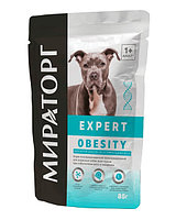 Влажный корм Мираторг Expert Obesity Dog 85 гр