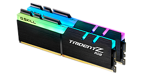 DDR4 G.SKILL TRIDENT Z RGB 32GB (2x16GB kit) 3200MHz CL16 1.35V / F4-3200C16D-32GTZR